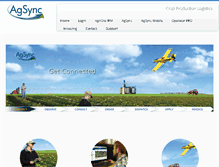 Tablet Screenshot of agsync.com